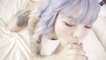 Pofikán sprickolta a fiú a bájos fruskát miután mesterien lecumizta Thumb